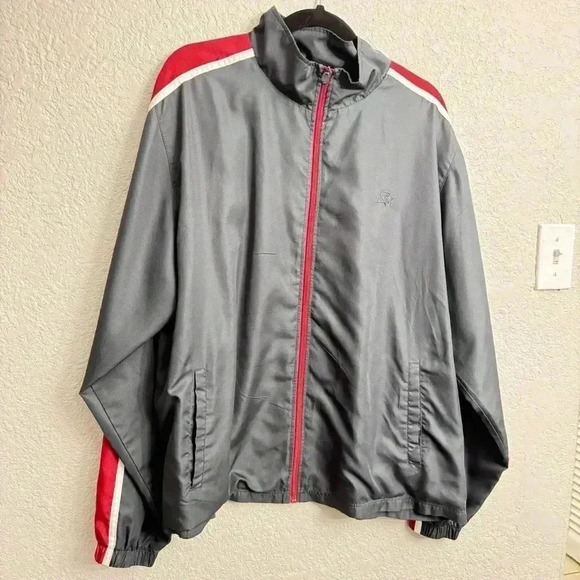 Men’s Starter Gray Casual Jacket - Size XL - Picture 3 of 6